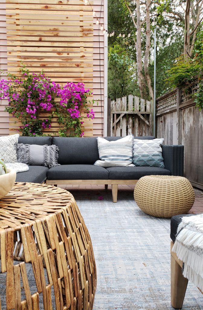 Outdoor Lounge Makeover with Article - Kismet House