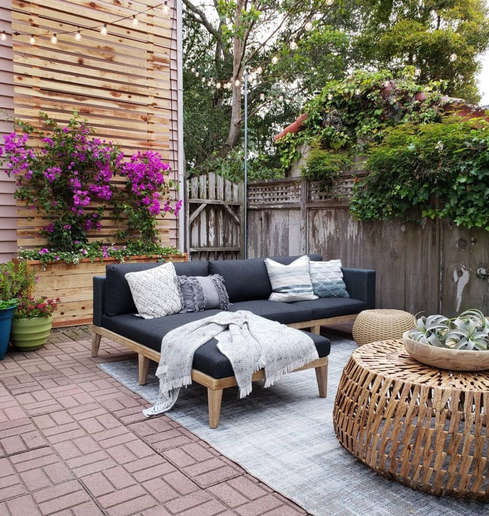 Outdoor Lounge Makeover with Article - Kismet House