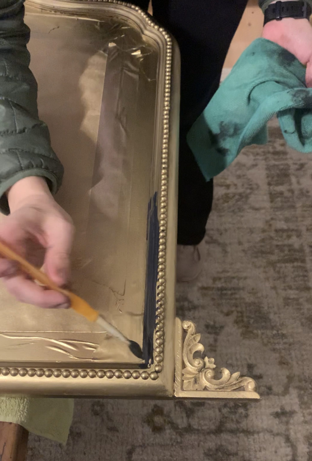 Anthropologie Mirror Dupe DIY Kismet House Anthro Dupe