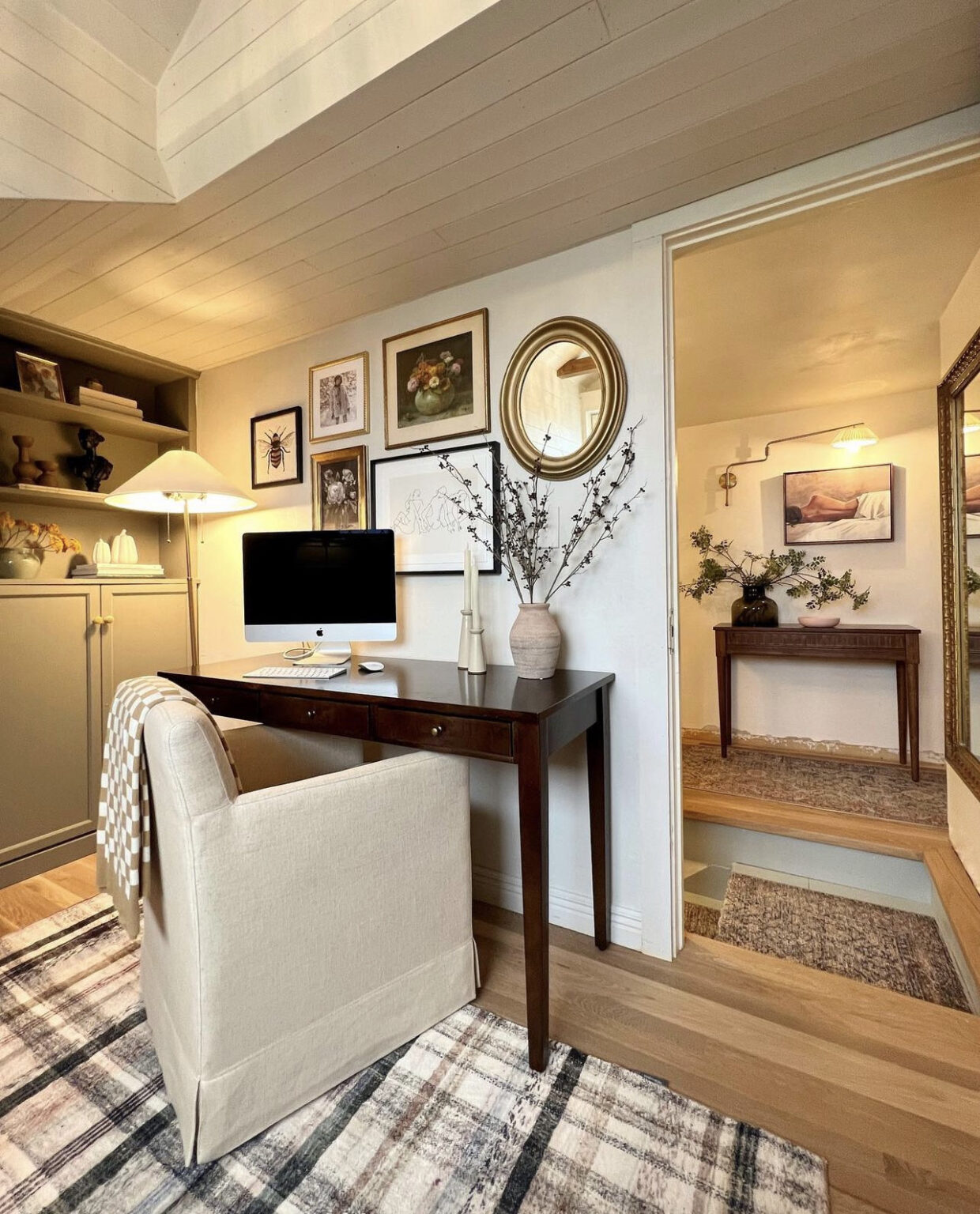 Turning a Very Small Bedroom Into a Cozy Office - Kismet House